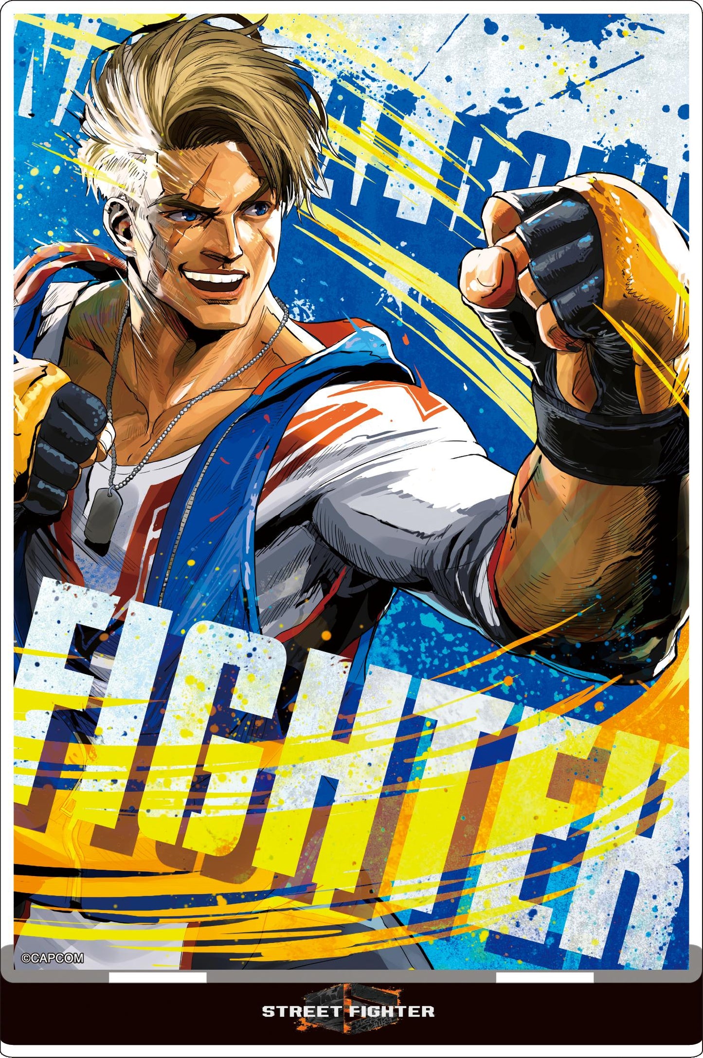 《街頭霸王》6_亞克力立牌／盧克