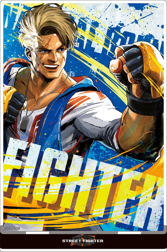 《街頭霸王》6_亞克力立牌／盧克