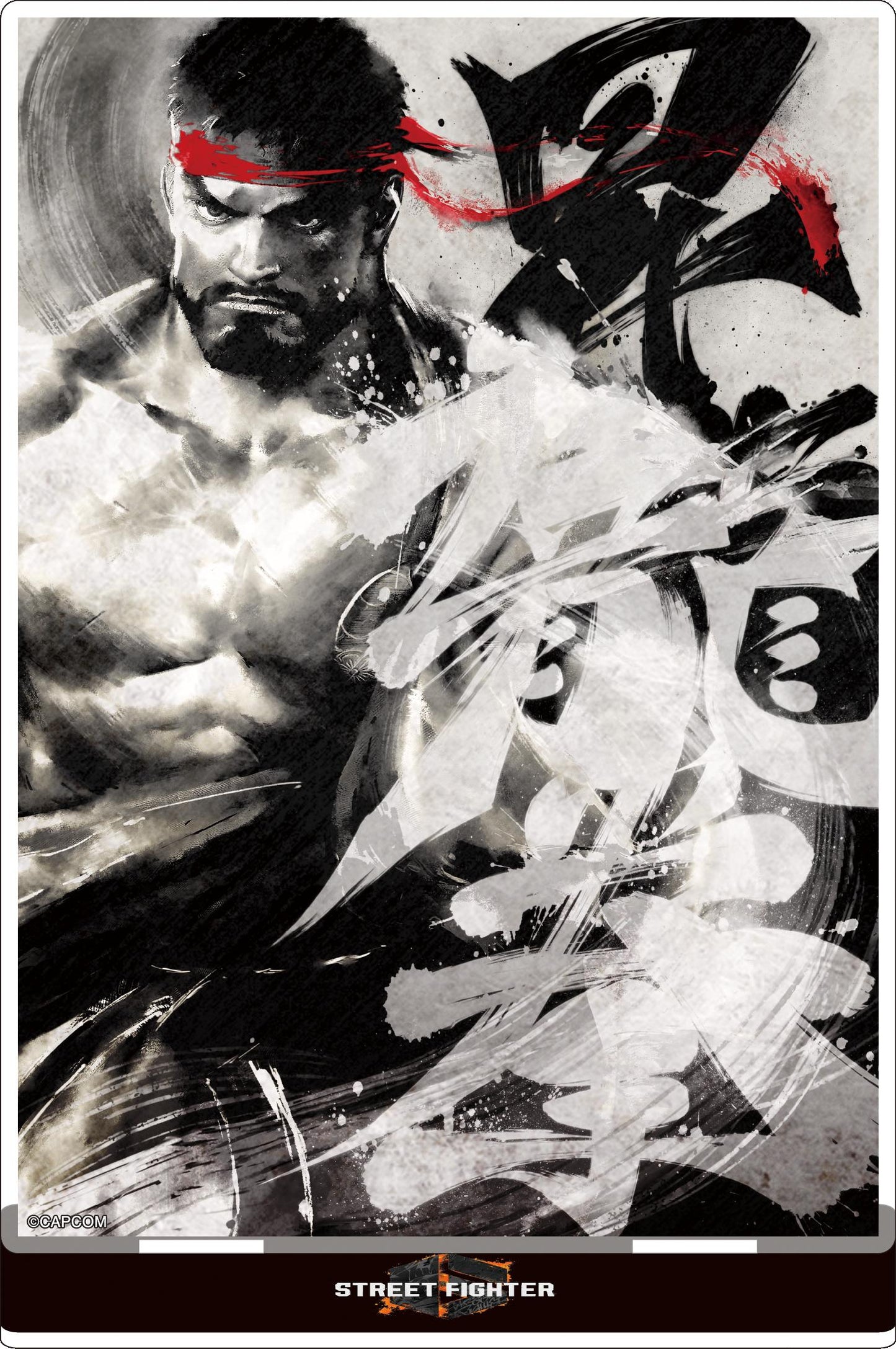 《街頭霸王》6_亞克力立牌／隆