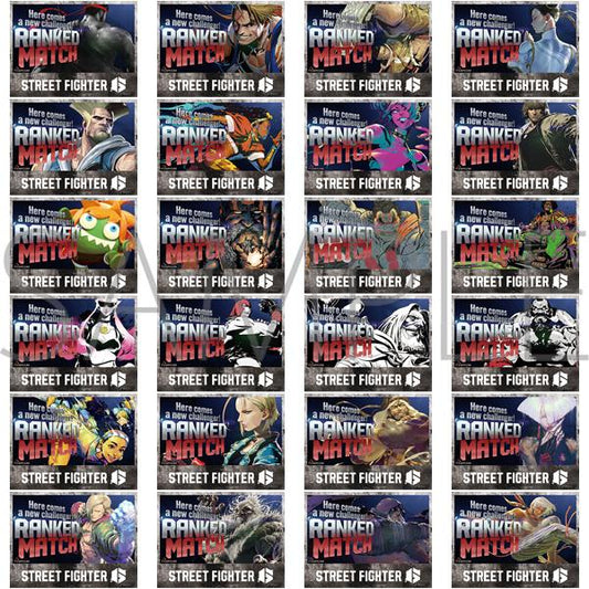 《街頭霸王》6_ぺた收藏系列【BOX／12包入】