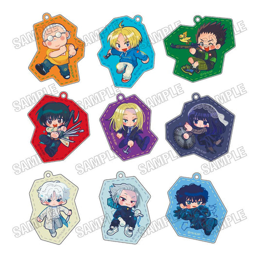 SAKAMOTO DAYS_原創插畫亞克力鑰匙扣收藏【戰鬥2025版】【全套BOX/9個裝】