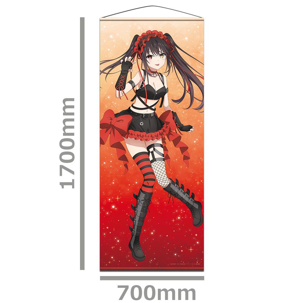 《約會大作戰》V_等身大掛毯 時崎狂三 哥特朋克款 【新繪】