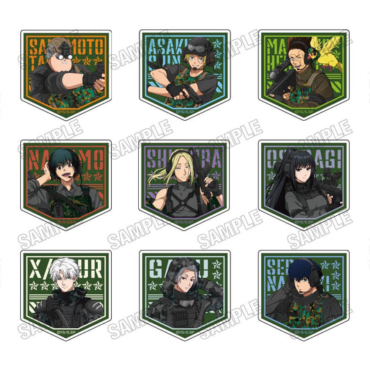 SAKAMOTO DAYS_全新繪製亞克力徽章收藏【生存遊戲版】【全套BOX/9個裝】