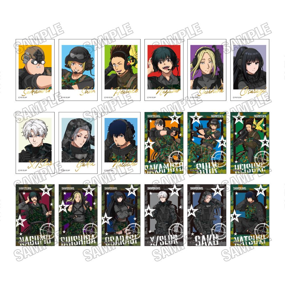 SAKAMOTO DAYS_全新繪製迷你照片卡收藏【生存遊戲版】【全套BOX/18個裝】