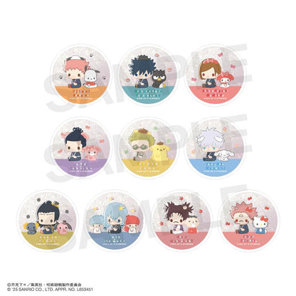 《咒術回戰》×《三麗歐》 隨機亮片磁鐵（隨機）全套BOX（共10種）【BOX/10個裝】