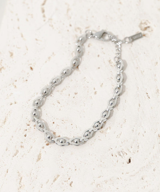 不鏽鋼球形鏈條手鍊