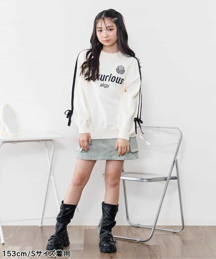 運動風混紡順滑寬鬆針織衫