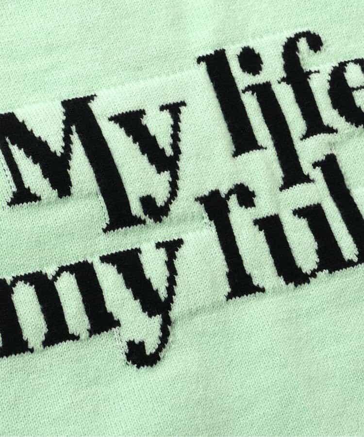 標誌順滑針織衫