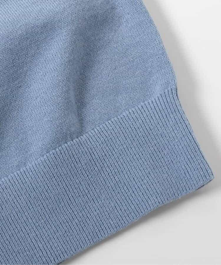 運動風混紡順滑寬鬆針織衫