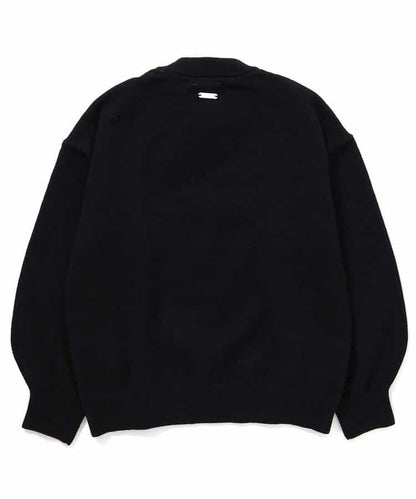 標誌順滑針織衫