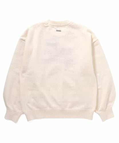 標誌順滑針織衫