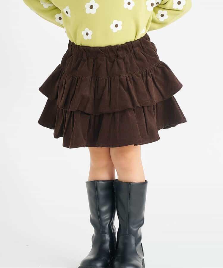 層疊半身裙帶內襯褲