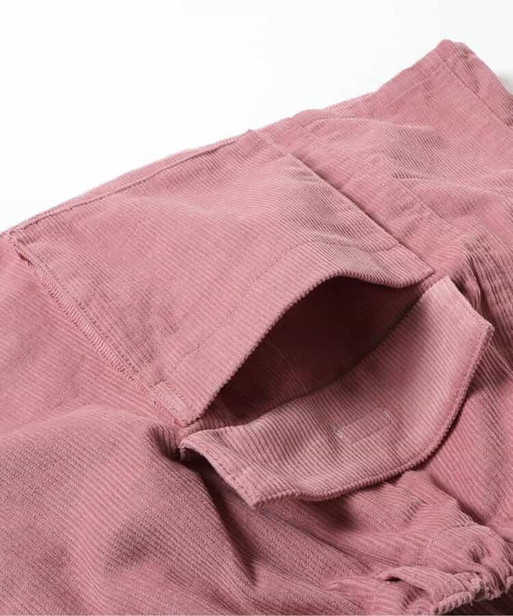 加絨燈芯絨半身裙褲