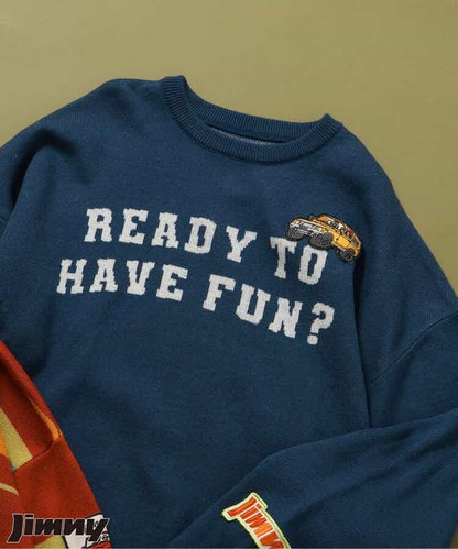 Jimny聯名提花針織衫（成人尺碼）