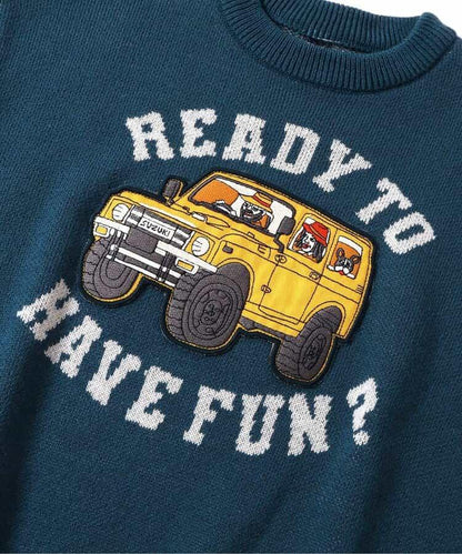 Jimny聯名提花毛衣（兒童尺碼）