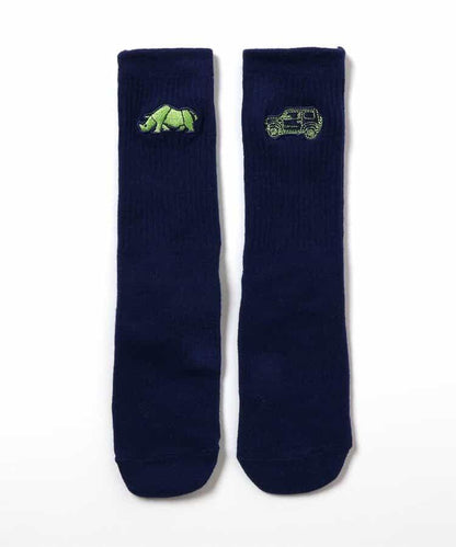 Jimny聯名配色標誌&圖案襪