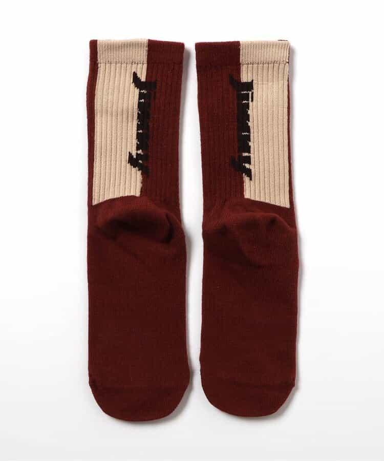 Jimny聯名配色標誌&圖案襪