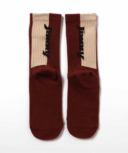 Jimny聯名配色標誌&圖案襪