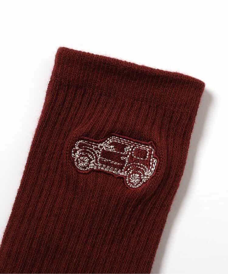 Jimny聯名配色標誌&圖案襪