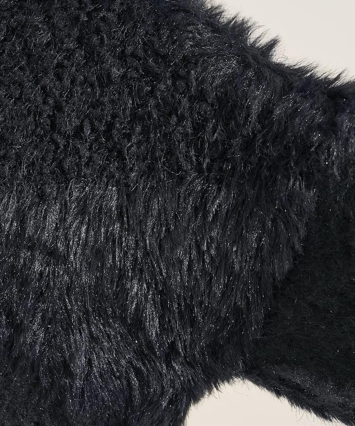 混紡紗線單色針織開衫