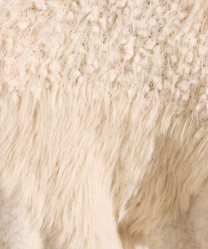 混紡紗線單色針織開衫