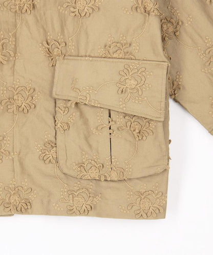 3D刺繡軍風襯衫