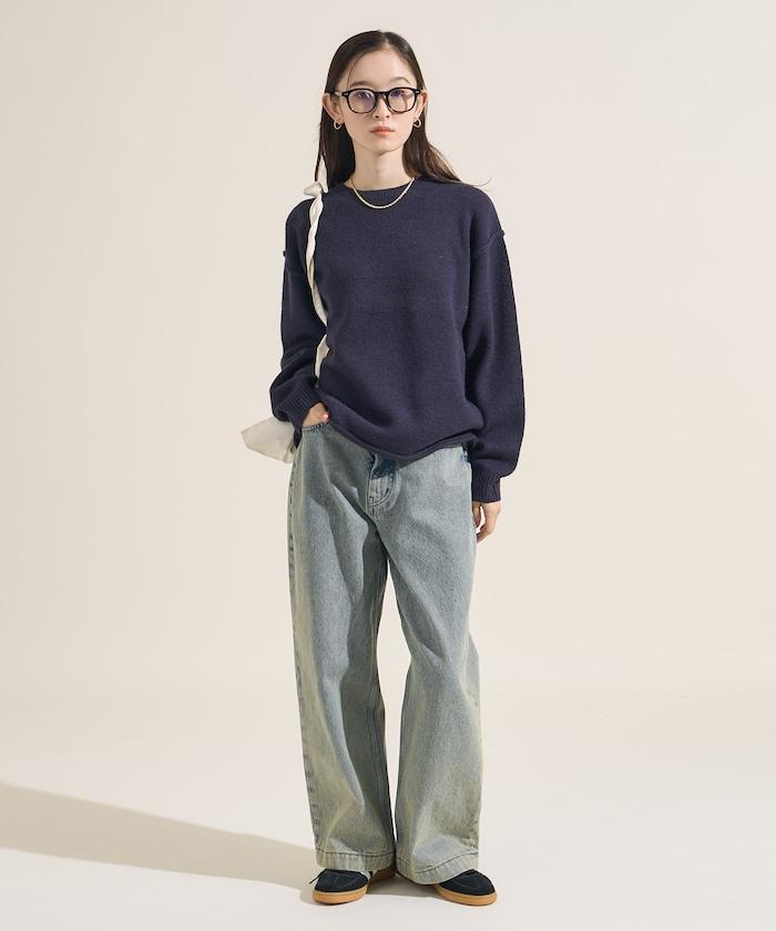 【套裝商品】麻花針織背心套裝