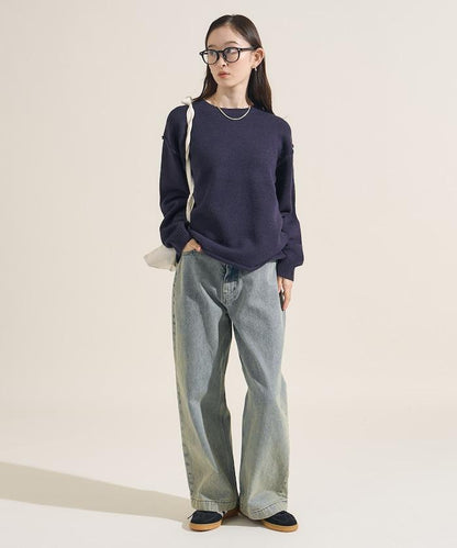 【套裝商品】麻花針織背心套裝