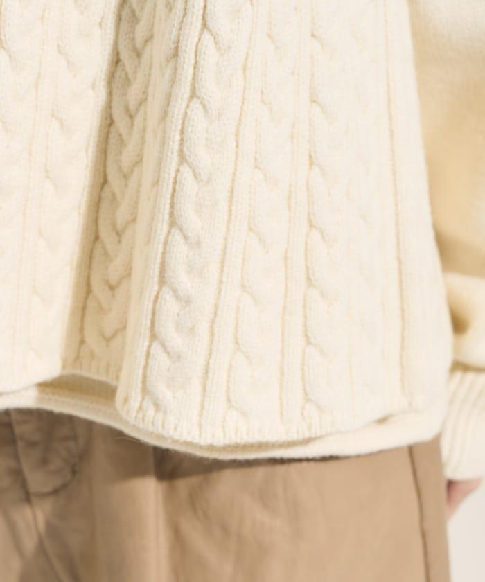 【套裝商品】麻花針織背心套裝