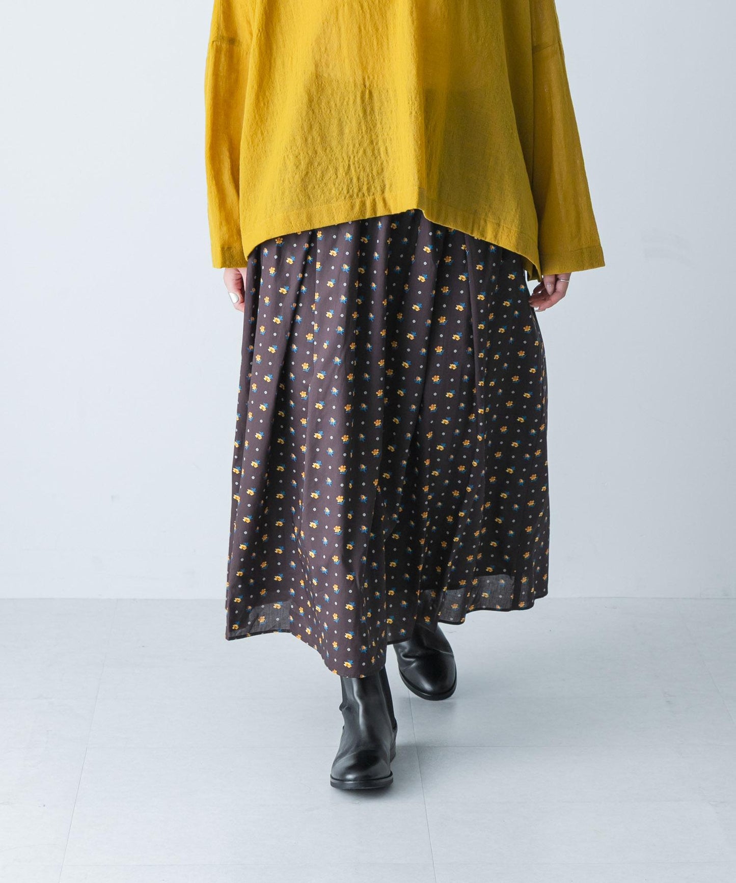 Liberty印花半身裙