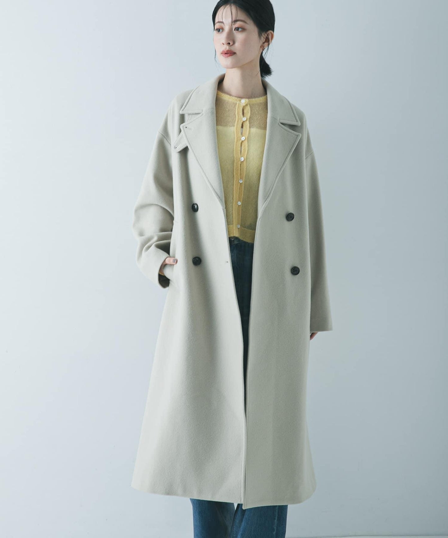 Super 140羊毛切斯特大衣