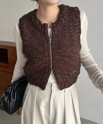 【CAPRICIEUX LE'MAGE】手工編織背心