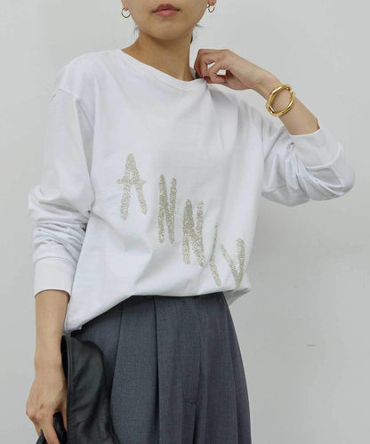 【25週年紀念款】ANNIV裝飾長袖T恤