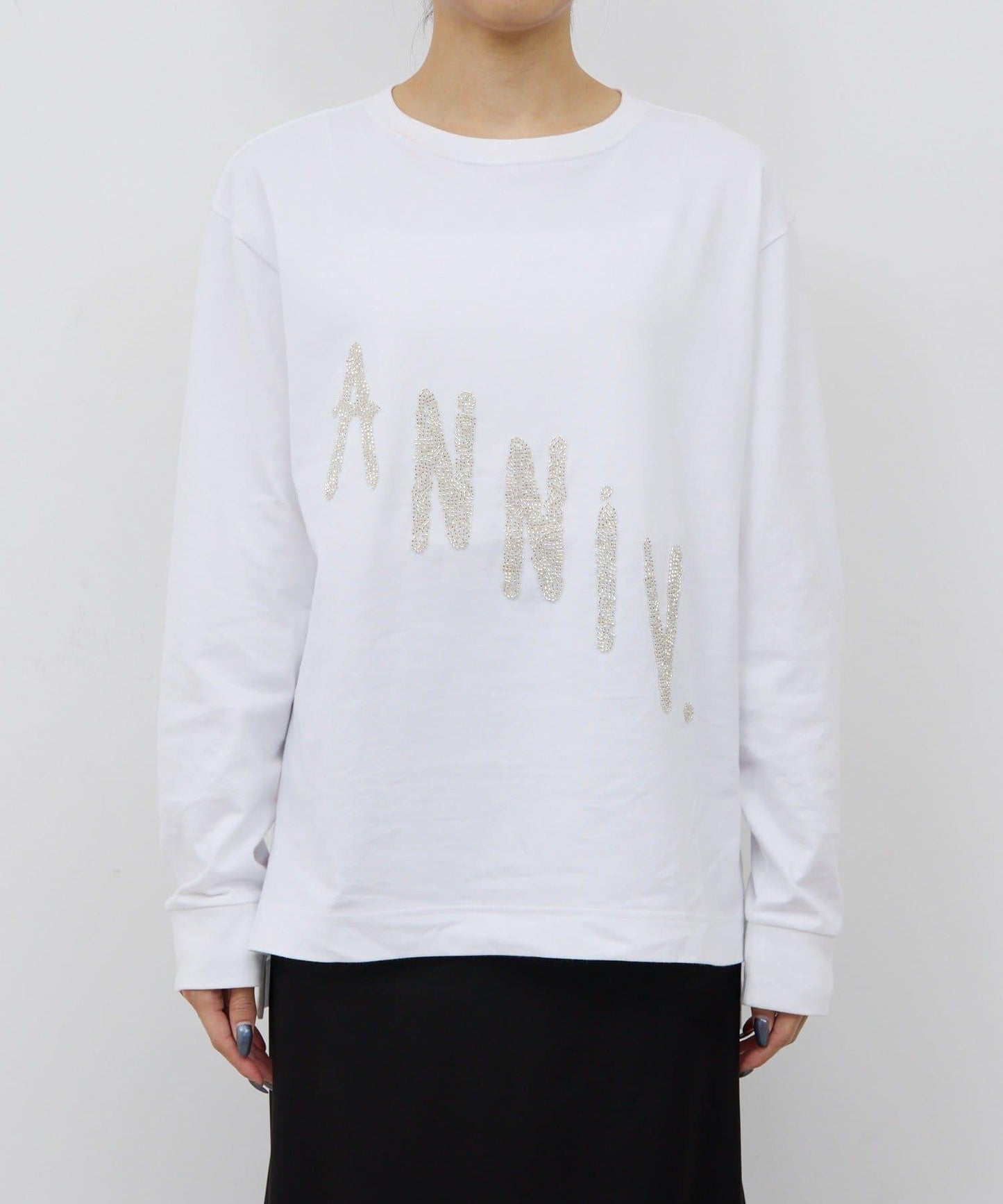 【25週年紀念款】ANNIV裝飾長袖T恤