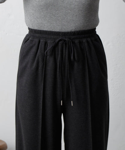 羊毛感針織休閒褲