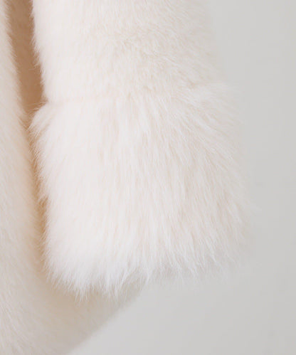 【HolidayCollection】帶領毛絨中長大衣