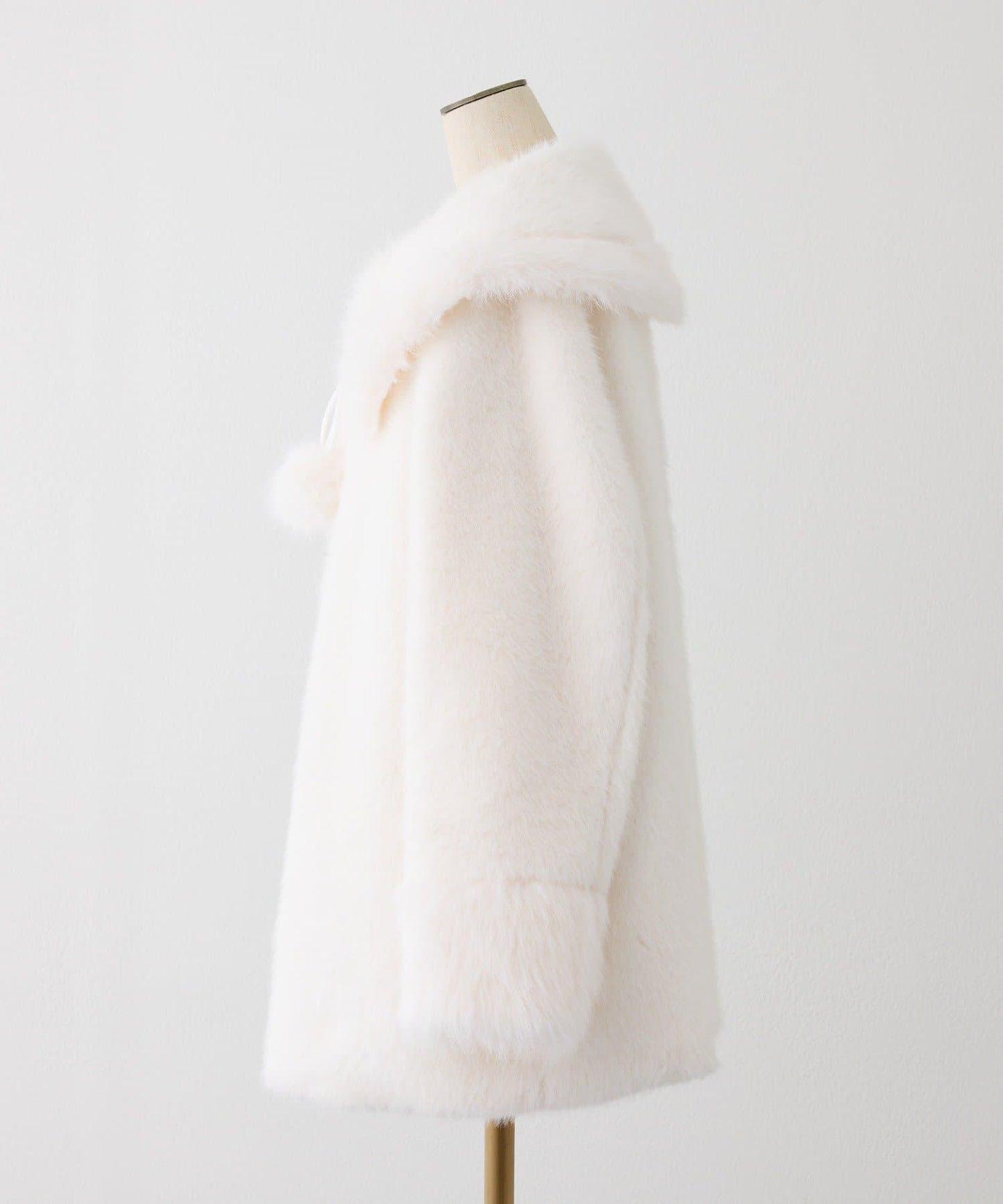 【HolidayCollection】帶領毛絨中長大衣