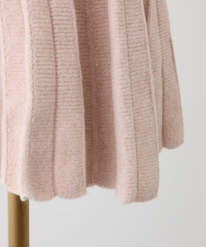 【HolidayCollection】麻花針織迷你連衣裙