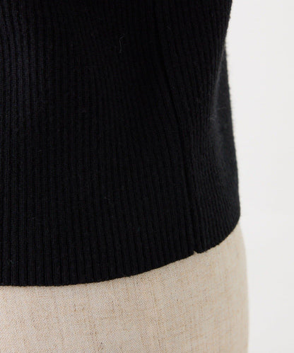 【HolidayCollection】毛領亮片紐釦針織衫