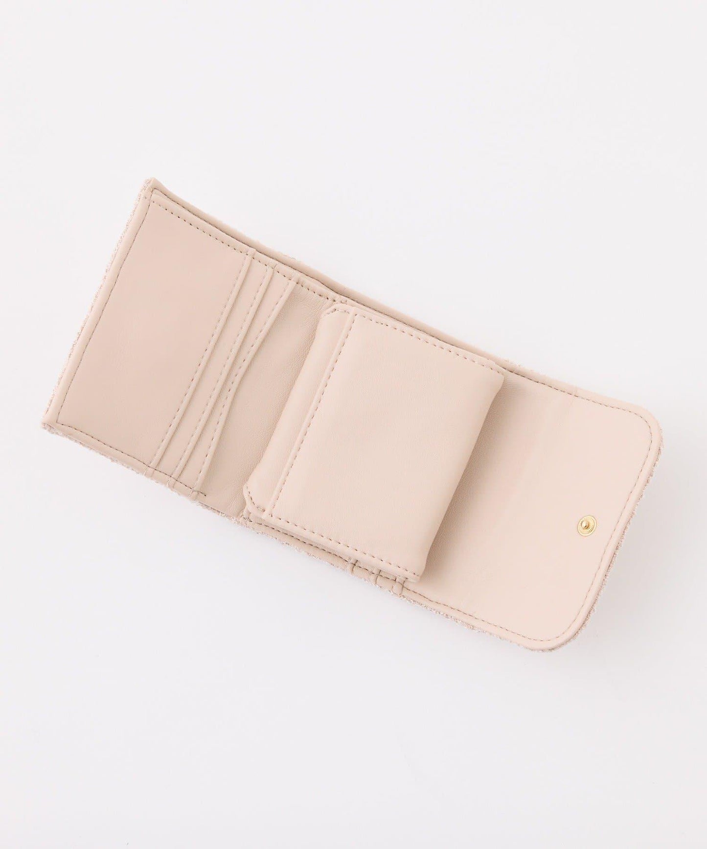 【HolidayCollection】寶石裝飾鉚釘錢包