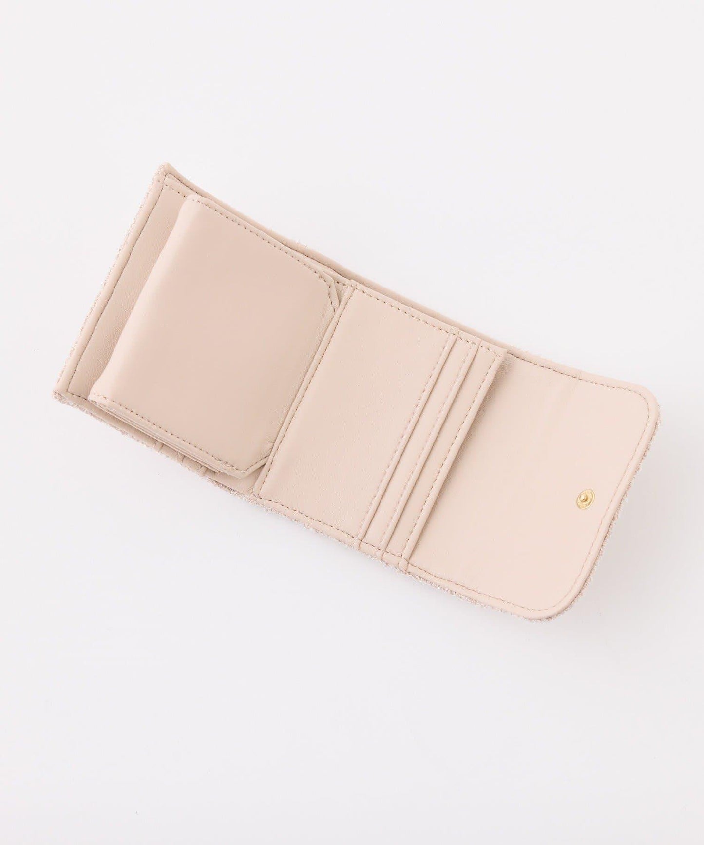 【HolidayCollection】寶石裝飾鉚釘錢包