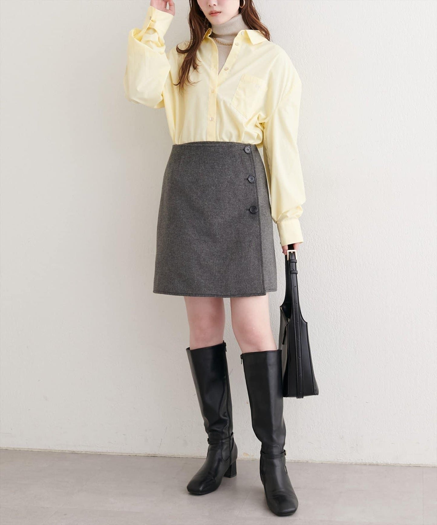 雙面可穿裹身半身裙