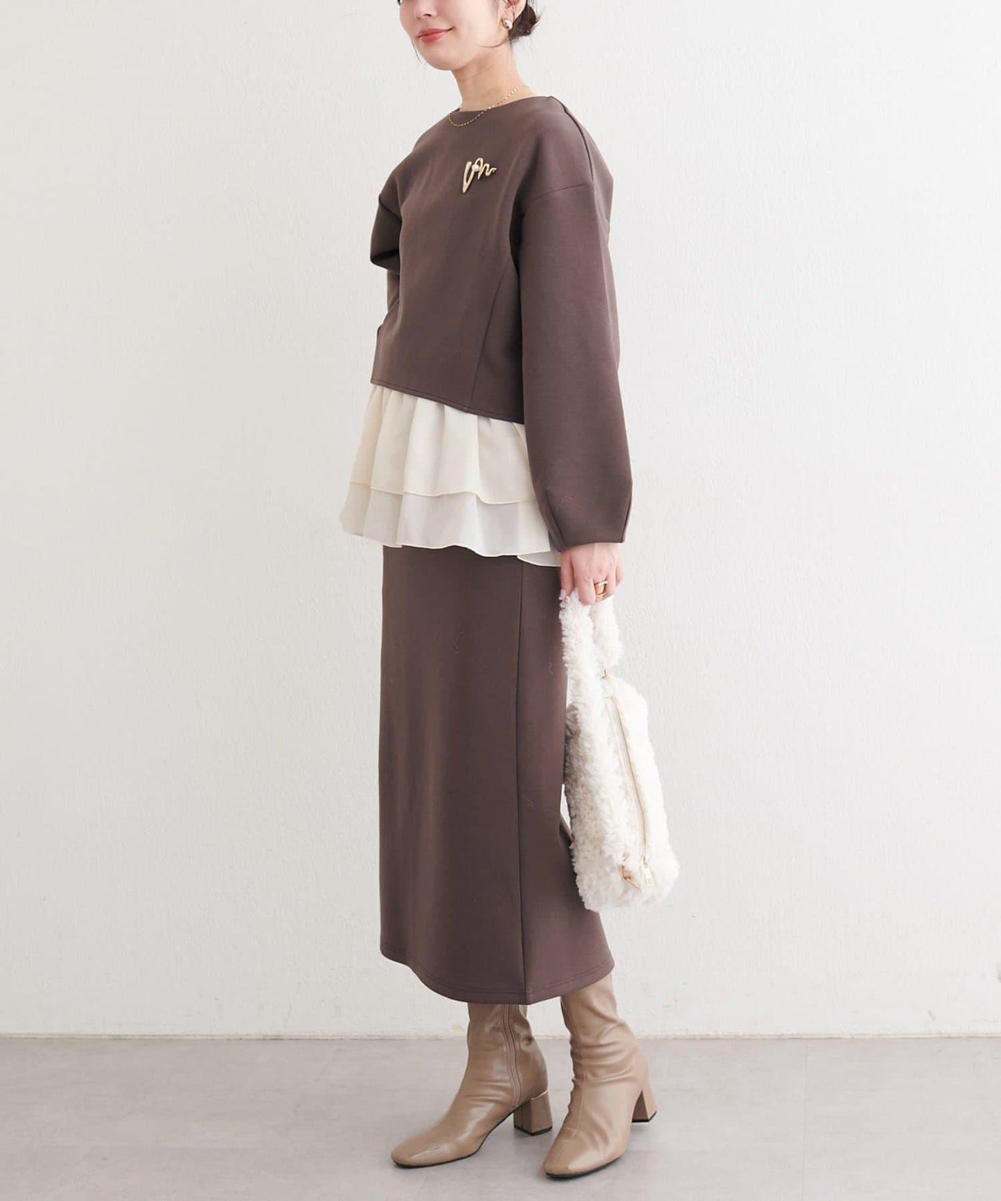 紙箱布料修身半身裙