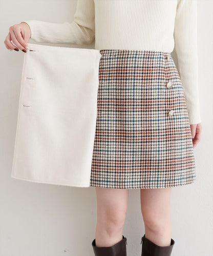 雙面可穿裹身半身裙