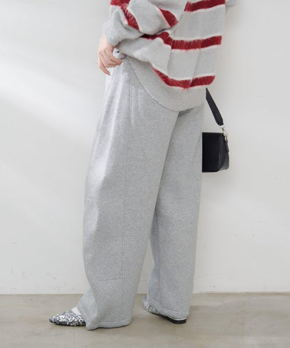 【加絨內裡！】弧形運動衛褲