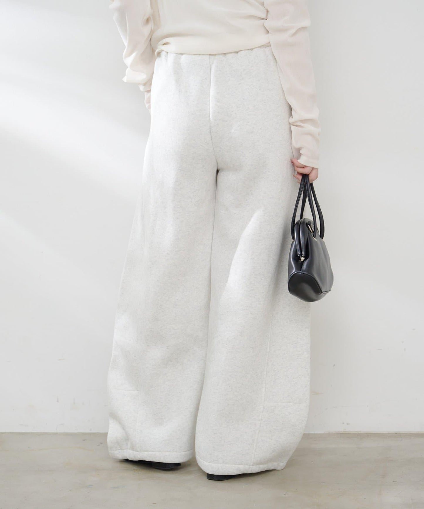 【加絨內裡！】弧形運動衛褲