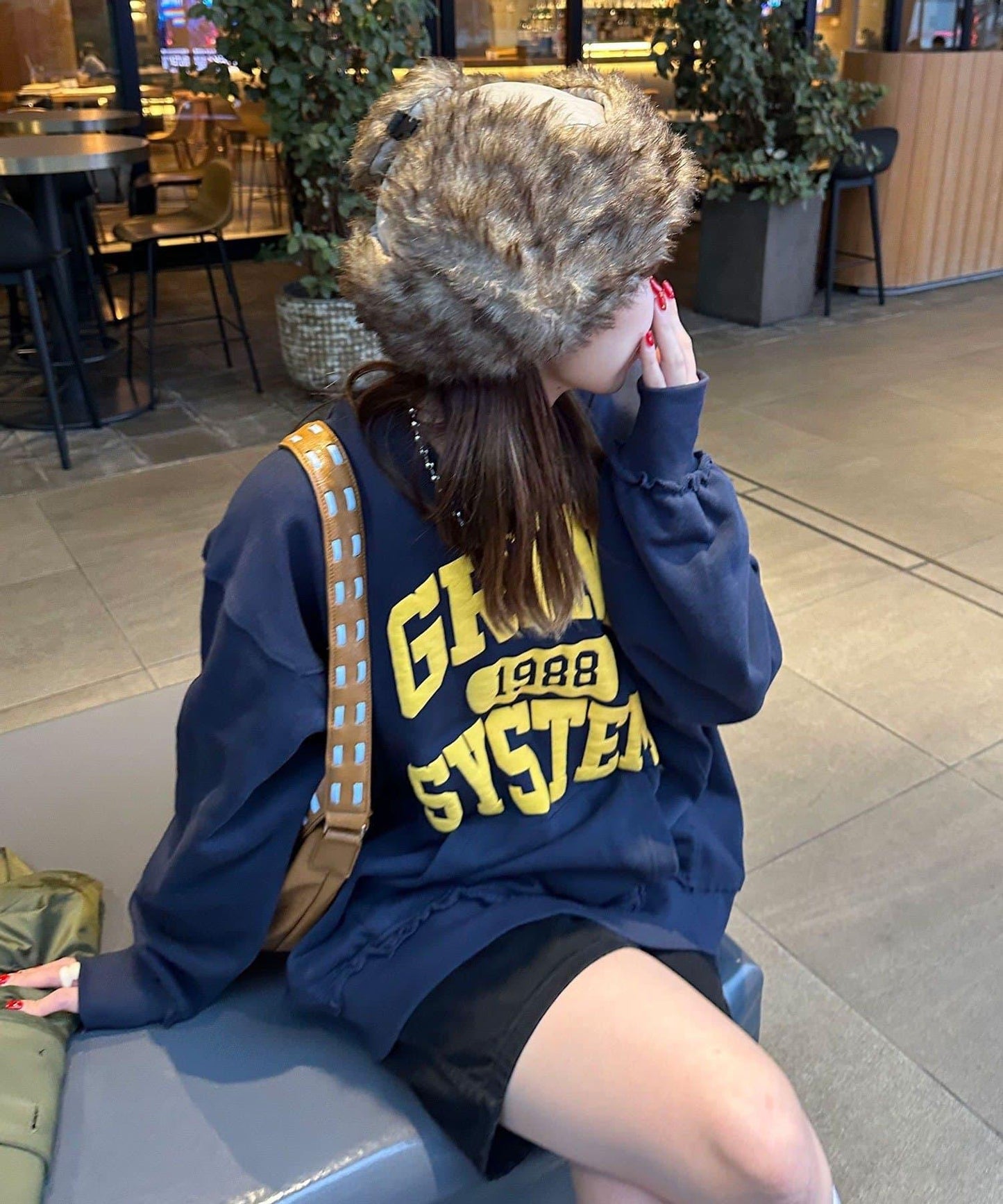 飛行員仿毛皮帽