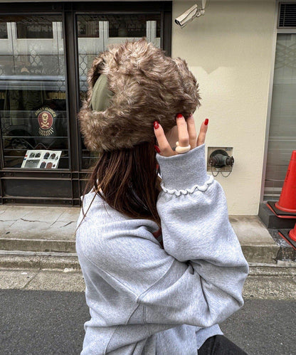 飛行員仿毛皮帽