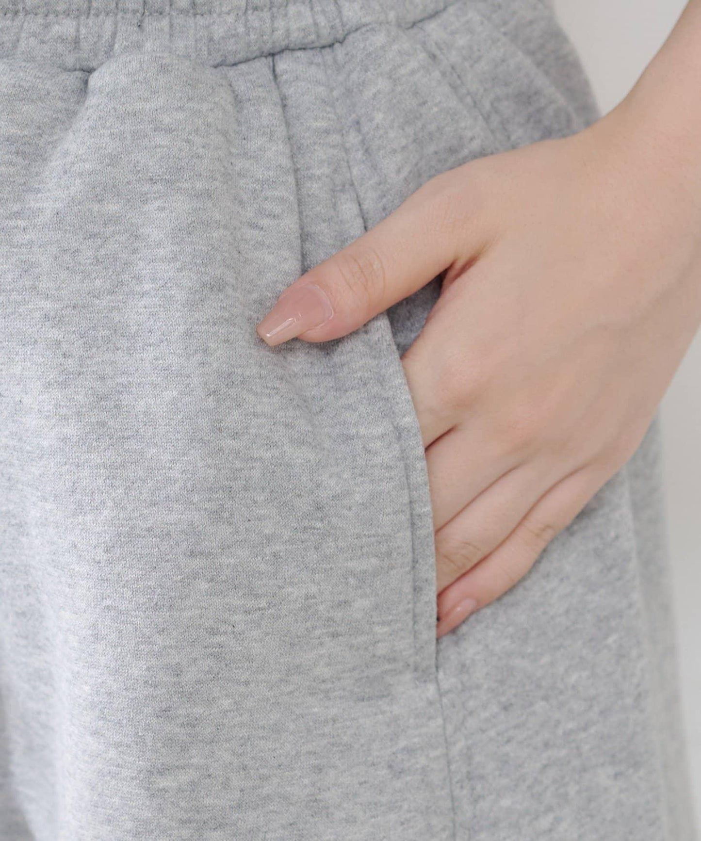 【加絨內裡！】弧形運動衛褲