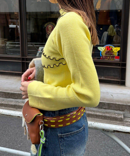 防起球柔軟針織衫